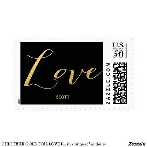 Create Your Own Photostamps By Faux Gold Foil