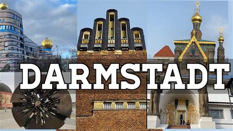 Walking In Germany Darmstadt City Tour K Places You Must Visit In