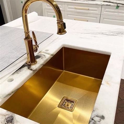 Kitchens Of Instagram On Instagram “😍😍😍 Check Out Strictly Sinks Beautiful Gold Stainless