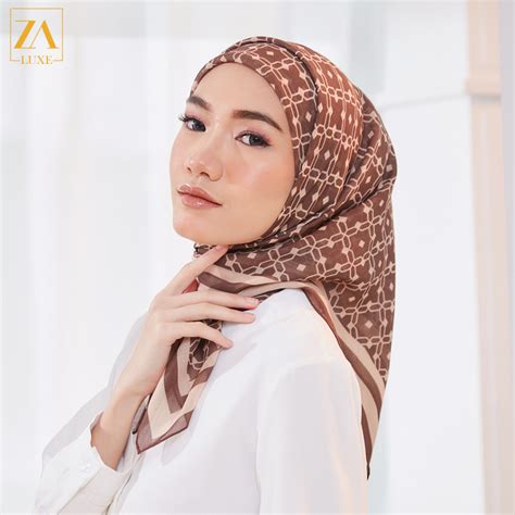 Zoe Arissa Shawl Printed Tudung Bawal Shopee Malaysia