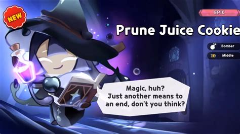 Prune Juice Cookie Gacha Animation Cookie Run Kingdom YouTube