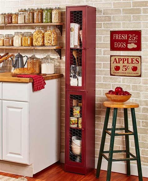 Tall Narrow Kitchen Storage Cabinet