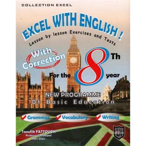 Parascolaire Excel With English 8em Vente En Ligne Sur SYNOTEC