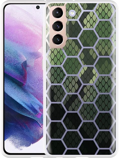 Samsung Galaxy S Hoesje Snakeskin Honeycomb Designed By Cazy Bol