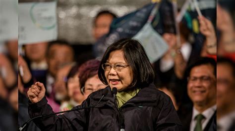 Tsai Ing Wen Becomes First Female President In Taiwan News18