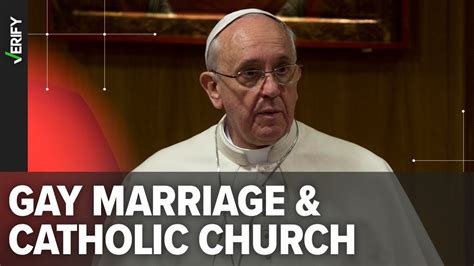 No The Catholic Church Has Not Changed Its Stance On Same Sex Marriage