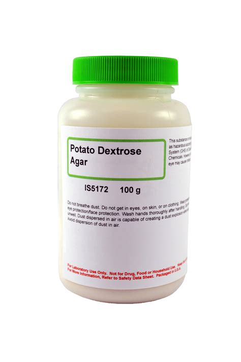 Potato Dextrose Agar, Dehydrated, 100g - Nebraska Scientific