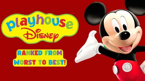 Playhouse Disneydisney Junior Shows Ranked From Worst To Best Youtube