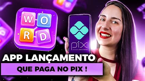 NOVO APP QUE PAGA VIA PIX PARA JOGAR E REALIZAR TAREFAS FÁCEIS