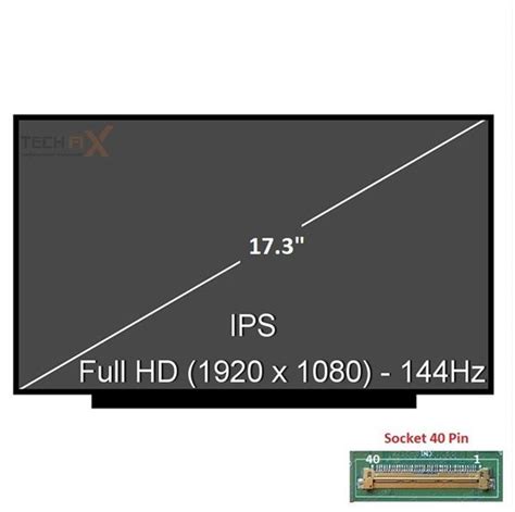 MÀN HÌNH 17 3 LED SLIM FHD 144HZ FULL VIỀN 40 PIN