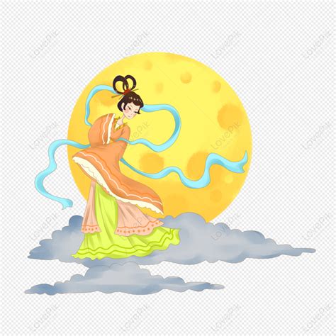 Mid Autumn Festival Moon Mid Autumn Festival Autumn PNG Image And