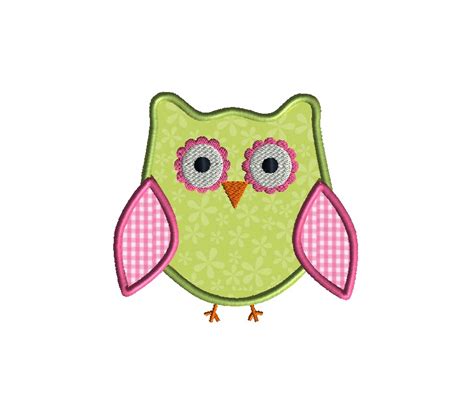 Owl Applique Design