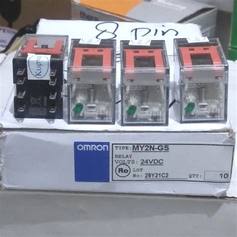 Jual RELAY OMRON MY2N GS 24VDC ORIGINAL Jakarta Pusat Sentral