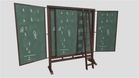 Blackboard 3d Models Sketchfab