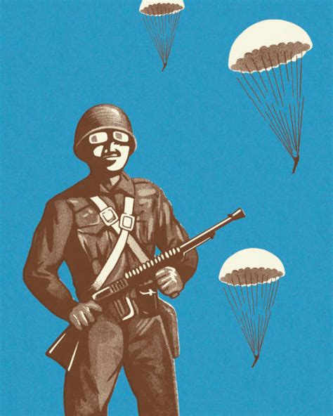 Best Paratrooper Illustrations, Royalty-Free Vector Graphics & Clip Art ...