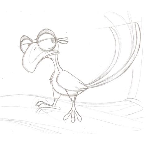 How to Draw Zazu From "The Lion King" - FeltMagnet