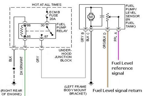 Fuel Pump Wire Diagram