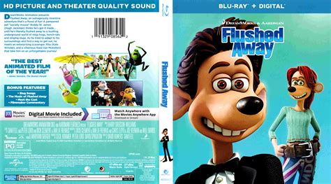 Flushed Away Dvd Cover