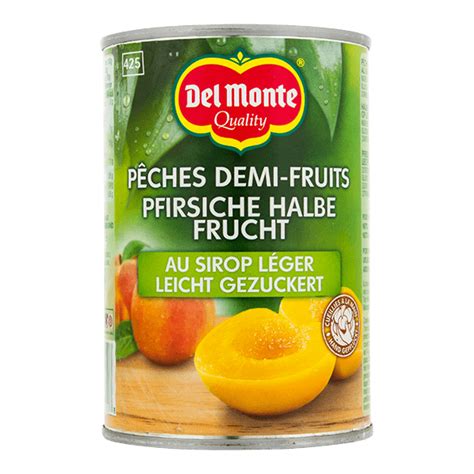 Del Monte Halve Perziken Op Siroop Per Blik G