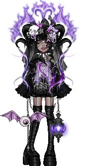 Cluttered Gothic Outfit By Piushies Everskies