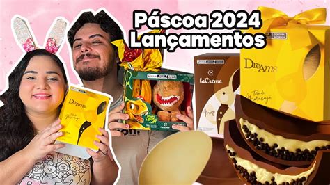 PROVANDO OVOS DE PÁSCOA 2024 TORTA DE MARACUJÁ OVO DE DINOSSAURO E