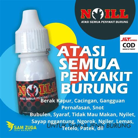 Jual Obat Burung Sakit Mencret Pilek Saraf Nyilet Tetelo Lemas Lesu