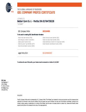 Gs1 Certificate Example Complete With Ease AirSlate SignNow