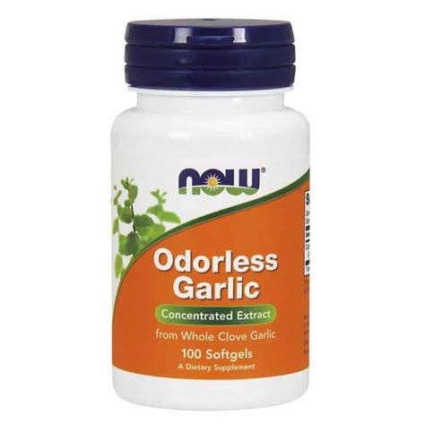 NOW Foods Odorless Garlic - Health Nut Vitamin