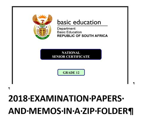 NSC NOV 2018 ACCOUNTING Paper WCED EPortal