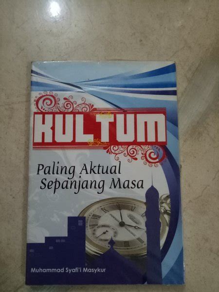 Jual ORIGINAL KULTUM PALING AKTUAL SEPANJANG MASA Di Lapak