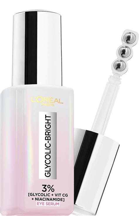 Loreal Paris Glycolic Bright Dark Circle Eye Serum With 3 Glycolic