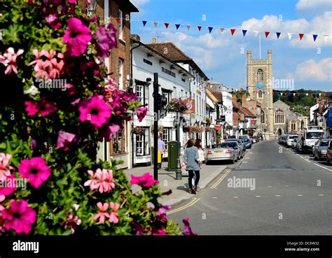 Hart street Henley on Thames Oxfordshire Stock Photo - Alamy