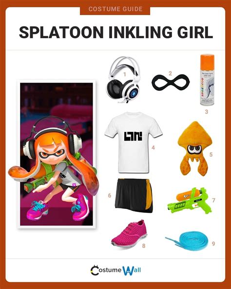 Dress Like Splatoon Inkling Girl Costume Halloween And Cosplay Guides