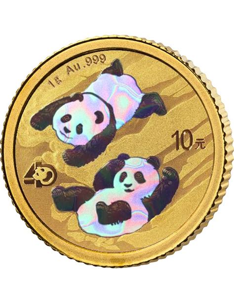 PANDA JUBILEE SET 1g Gold 30 g Silbermünze 10 Yuan China 2022 2023