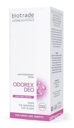 Buy Biotrade ODOREX DEO Spray Antiperspirant Hand Hands