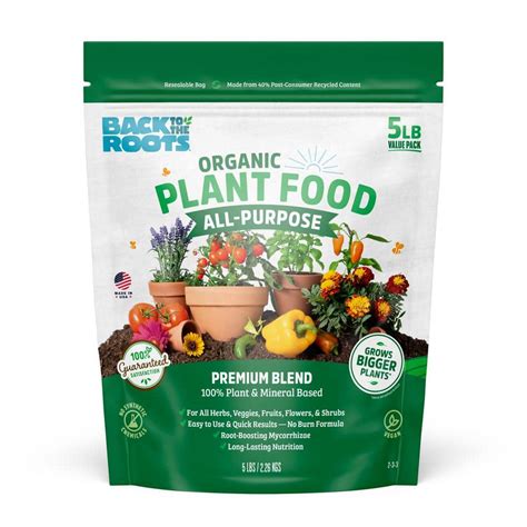 Back To The Roots Lbs Organic All Purpose Plant Food The