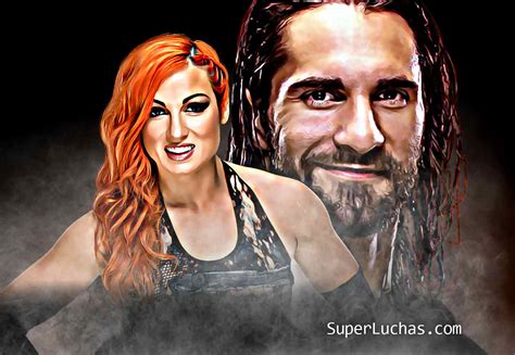 Becky Lynch Y Seth Rollins Recrean Romántica Escena De Película Superluchas