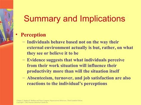 Perception Personality PPT