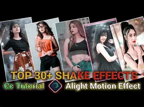 Shake Effect Alight Motion Preset Pack Alight Motion Effect Cc