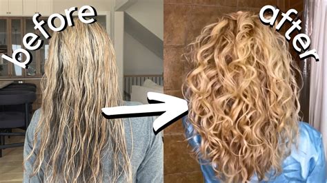 HOW TO DIFFUSE WAVY HAIR More Volume Definition YouTube