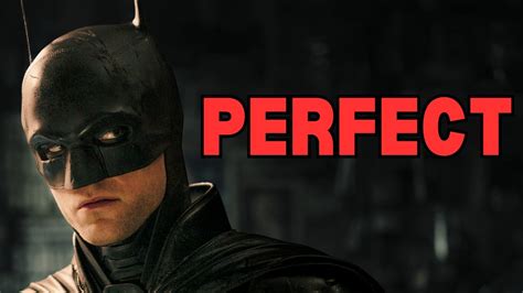 Robert Pattinson Is The Best Batman Youtube