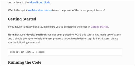 Move Group C Interface Next Button Issue 128 Moveit Moveit2