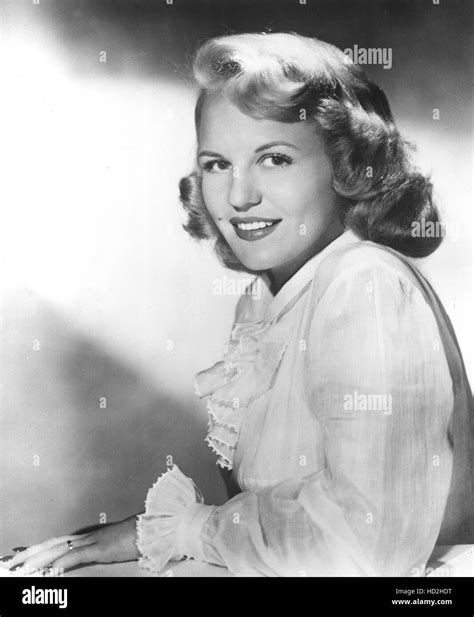 Peggy Lee 1950s Stock Photo Alamy