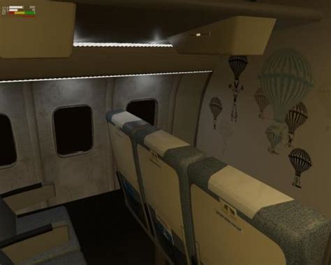 REAL Vintage Pan American boeing 707 cabin interior - Aircraft Skins ...