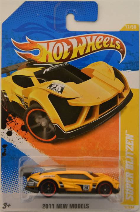 Hot Wheels Compatible Super Blitzen Orange 17 Hw 2011 New Models Series 1 64 Scale Collectible