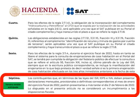 Pr Rroga Para El Pago Mensual De Enero Al Sat Contadormx