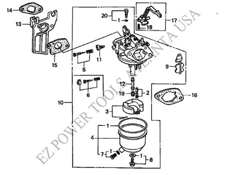 Huayi Carburetor Parts Diagram Wiring Diagram Pictures