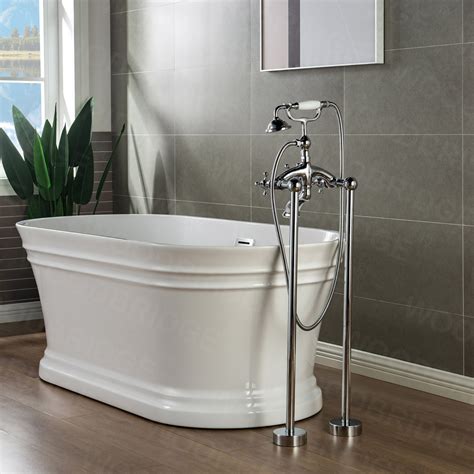 Woodbridge F Ch Freestanding Clawfoot Tub Filler Faucet With Hand