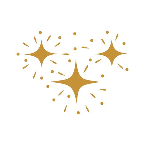 sparkling icon design. shiny effect sign and symbol. 30738555 Vector