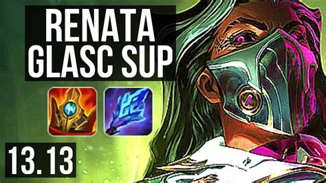 RENATA GLASC Yasuo Vs RAKAN Xayah SUP 1 0 14 65 Winrate TR